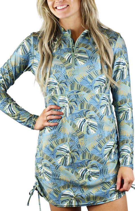 Convertible Swim Shirtdress