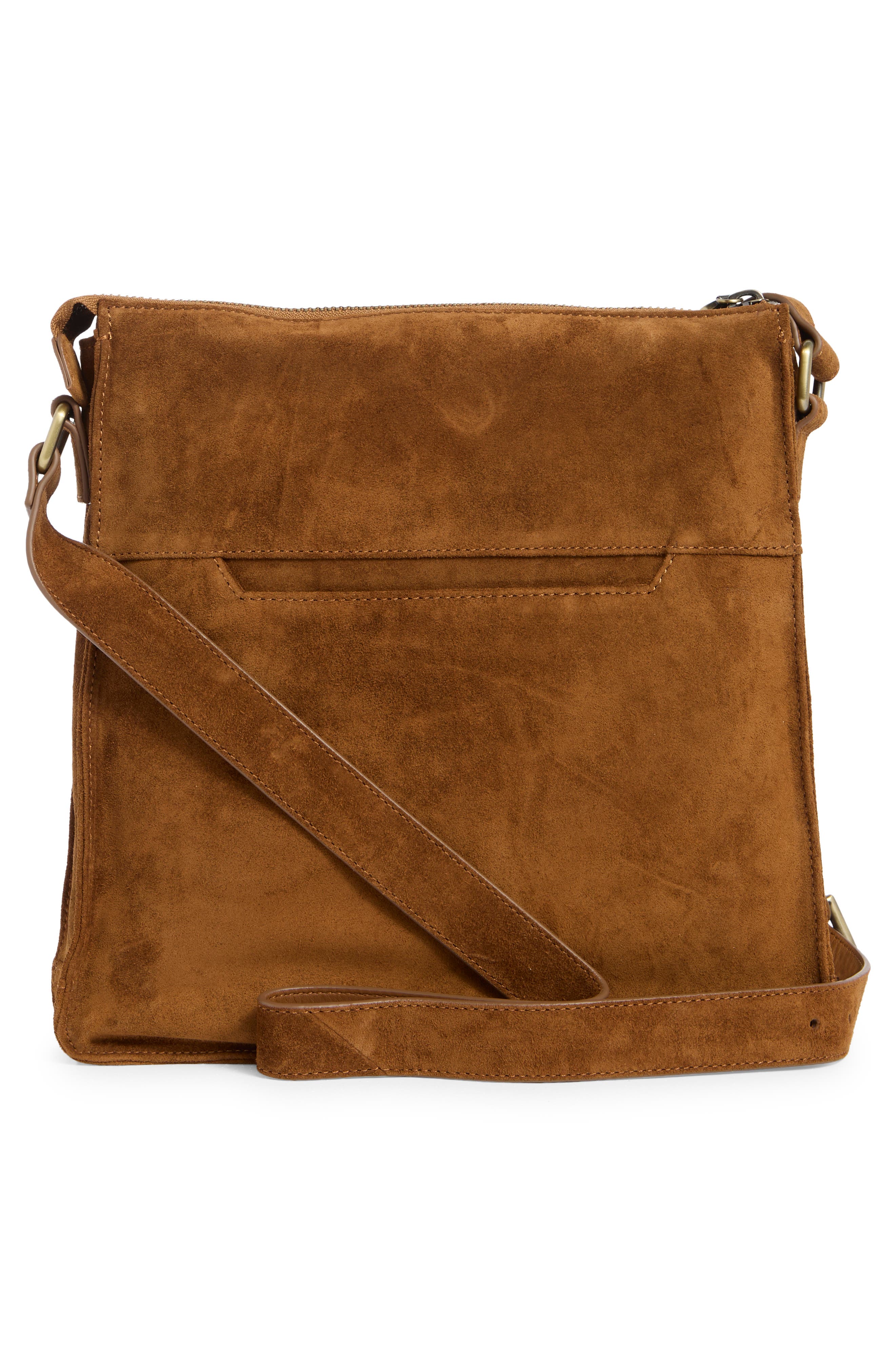 HOBO Mystic Stud Suede Crossbody Bag, Alternate, color, 