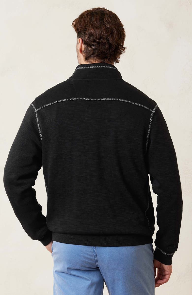 Tommy Bahama Tobago Bay Slub Rib Zip Front Jacket, Alternate, color, 