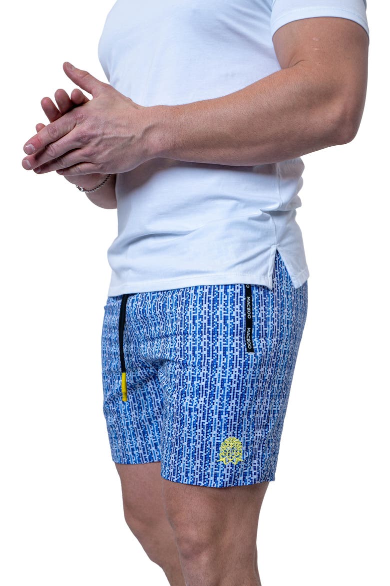 Swim Lion Bluedot Swim Trunks, Alternate, color, BLUE