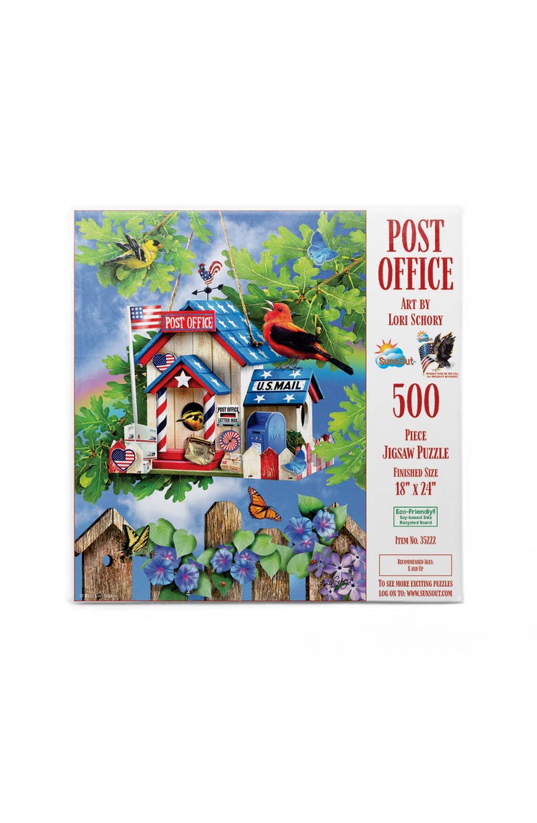 Sunsout Post Office 500 piece Jigsaw Puzzle for Adults, Alternate, color, Multicolor