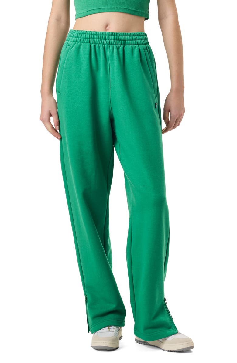 FILA x Hailey Baggy Sweatpants, Main, color, Fila Green