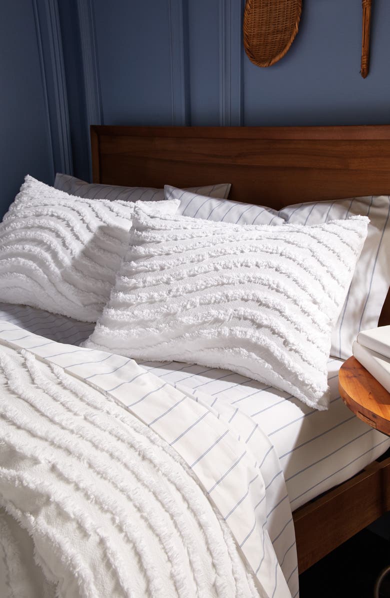 Murmur Living Chenille Wave Comforter & Sham Set, Alternate, color, 