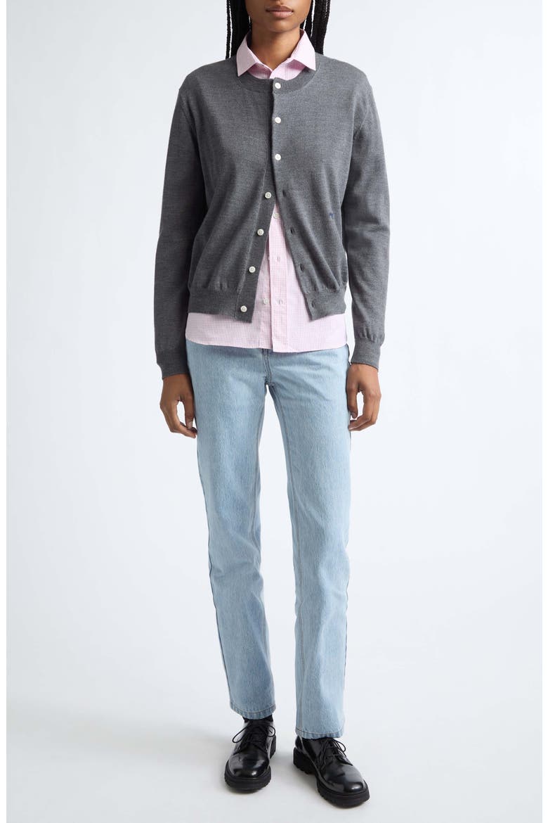 Classic Cotton Shirt, Main, color, PINK GRAPH