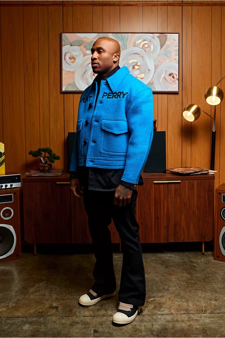 The Love Boxy Jacket, Alternate, color, Blue
