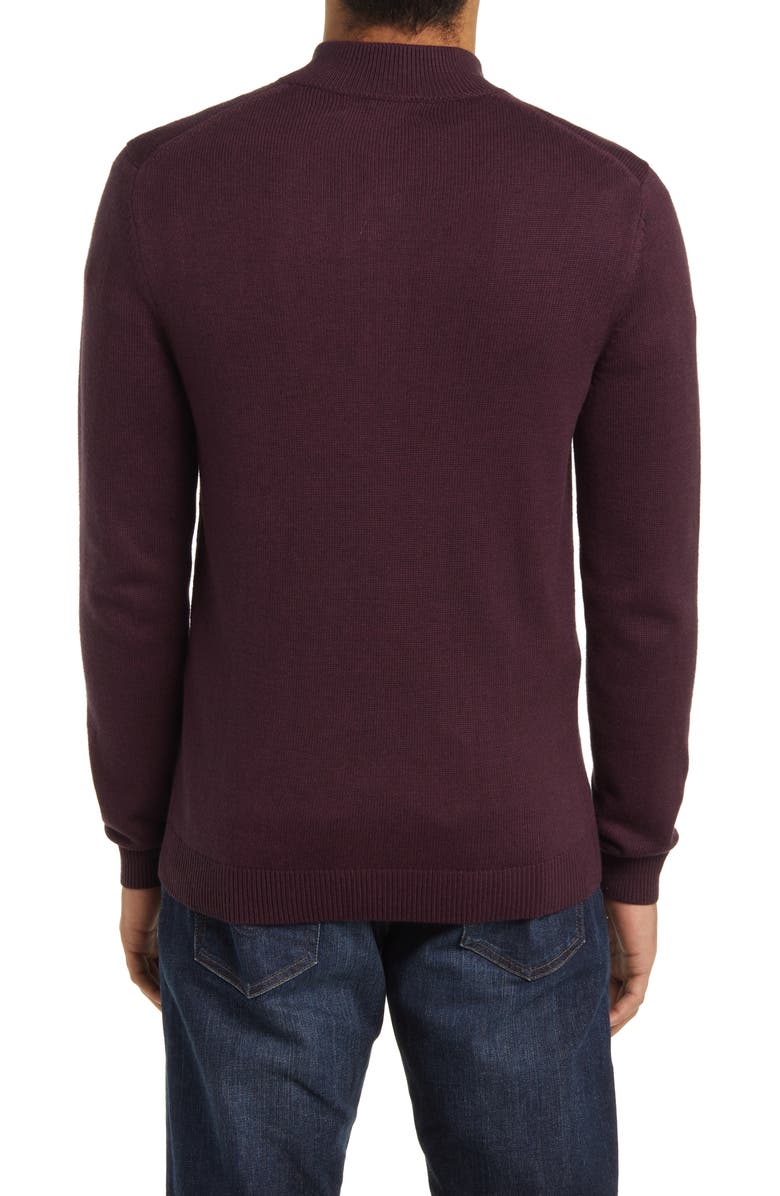 Mizzen+Main Cassady Quarter Zip Sweater, Alternate, color,