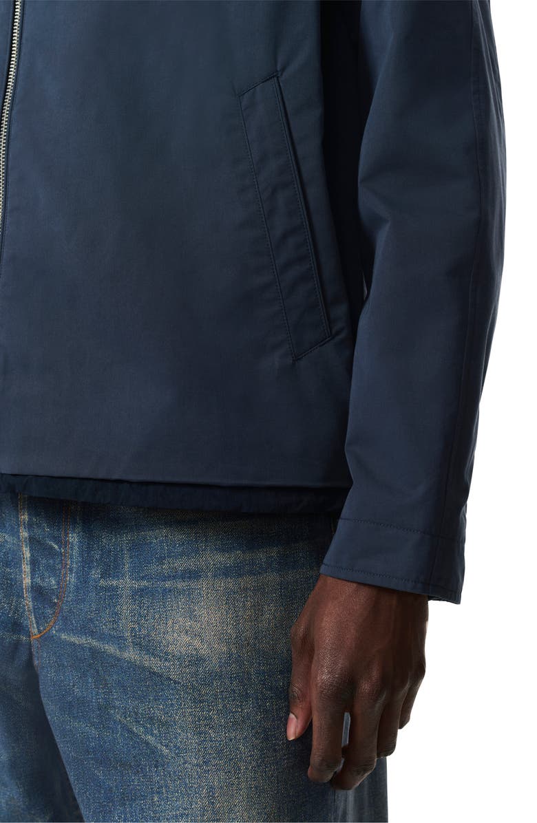 rag & bone Chester Cotton Blend Jacket, Alternate, color, Ink Blue