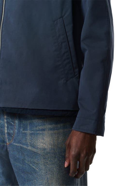 Rag & Bone Chester Cotton Blend Jacket In Ink Blue