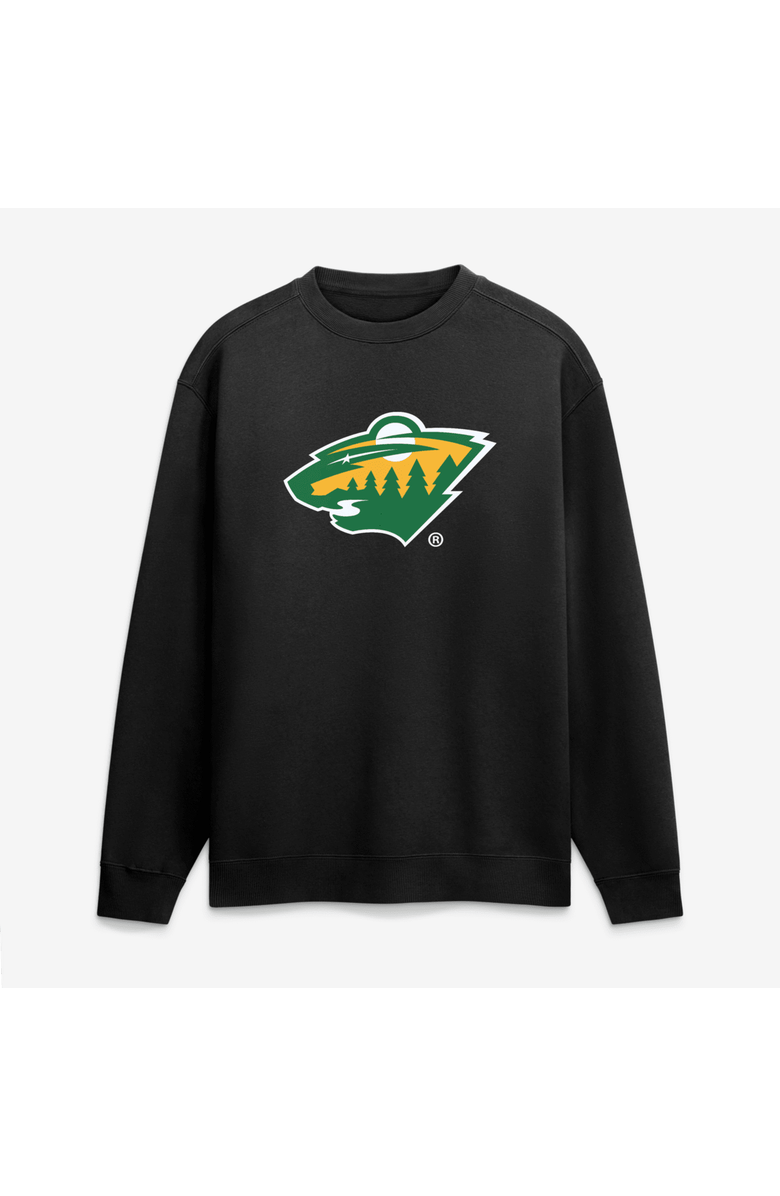 FANATICS Men's Fanatics Black Minnesota Wild Competition Sweatshirt, Main, color, Black