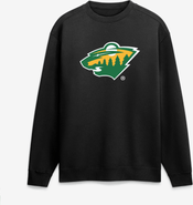 FANATICS Men's Fanatics Black Minnesota Wild Competition Sweatshirt