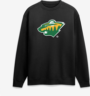 FANATICS Men's Fanatics Black Minnesota Wild Competition Sweatshirt