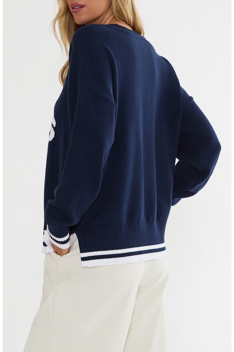 Callie Crewnec Sweater, Alternate, color, DUSK BUGGY