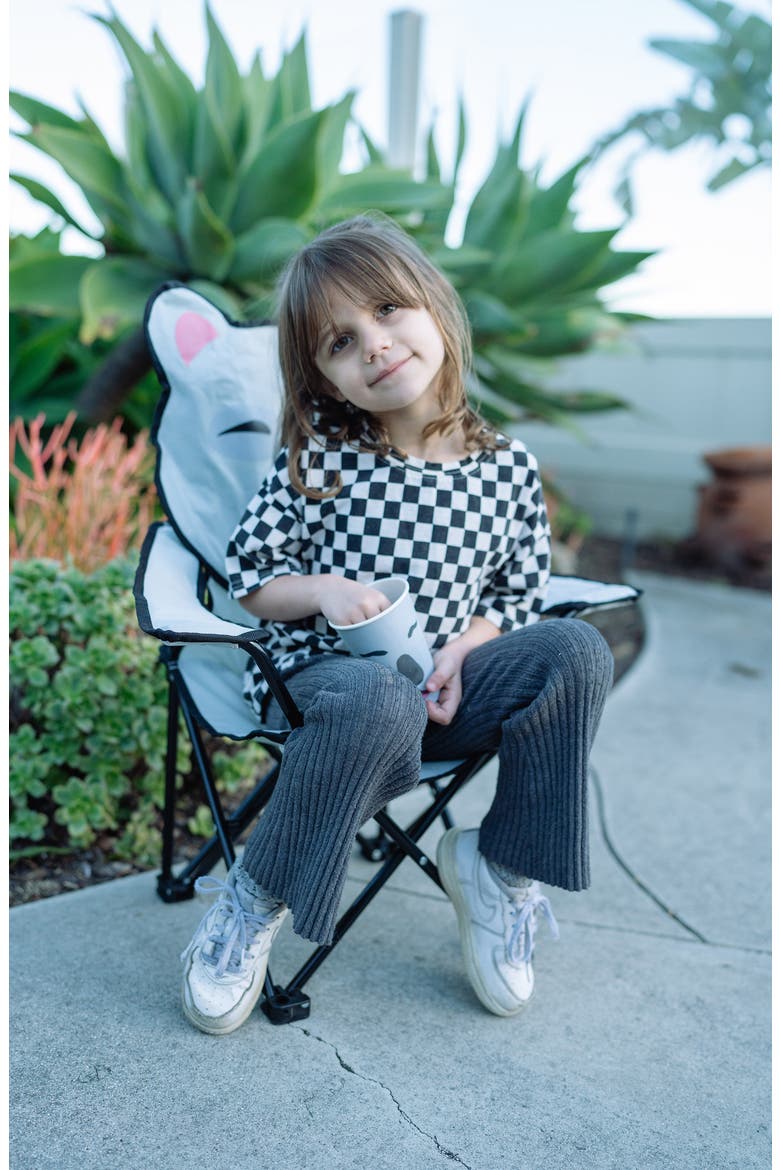 Kids' Kora the Koala Folding Chair, Alternate, color, GREY