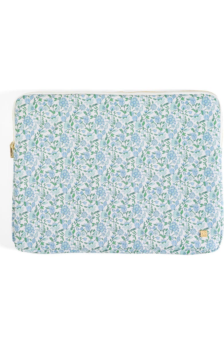 TRVL Design Hamptons Laptop Sleeve, Main, color, Blue