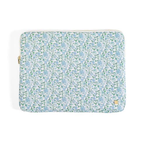 Trvl Design Hamptons Laptop Sleeve In Blue