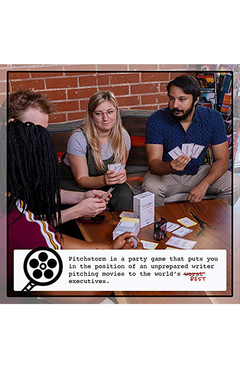 Pitchstorm Creature Feature Deck 100 Horror Movie Cards, Standalone Or Expansion, Alternate, color, Multicolored