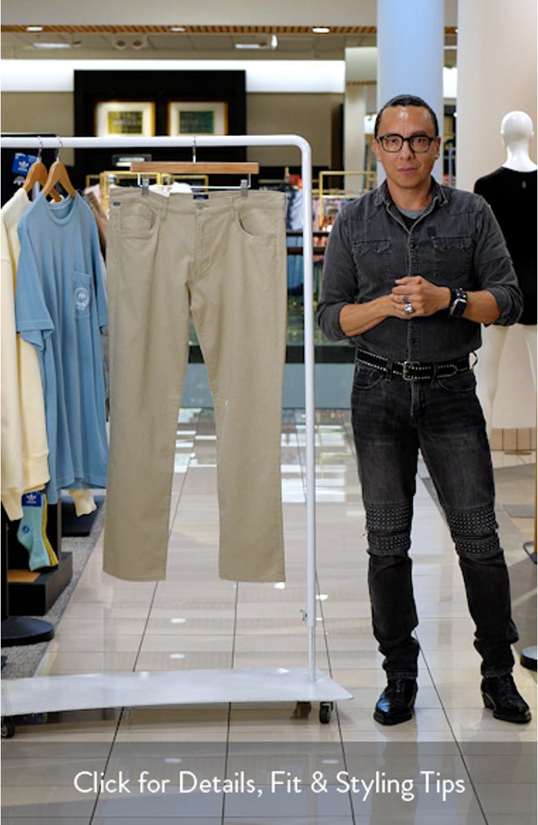 Elijah Relaxed Straight Leg Twill Pants, sales video thumbnail