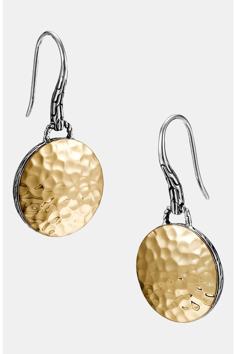 Palu Dot Drop Earrings, Main, color, SILVER/GOLD