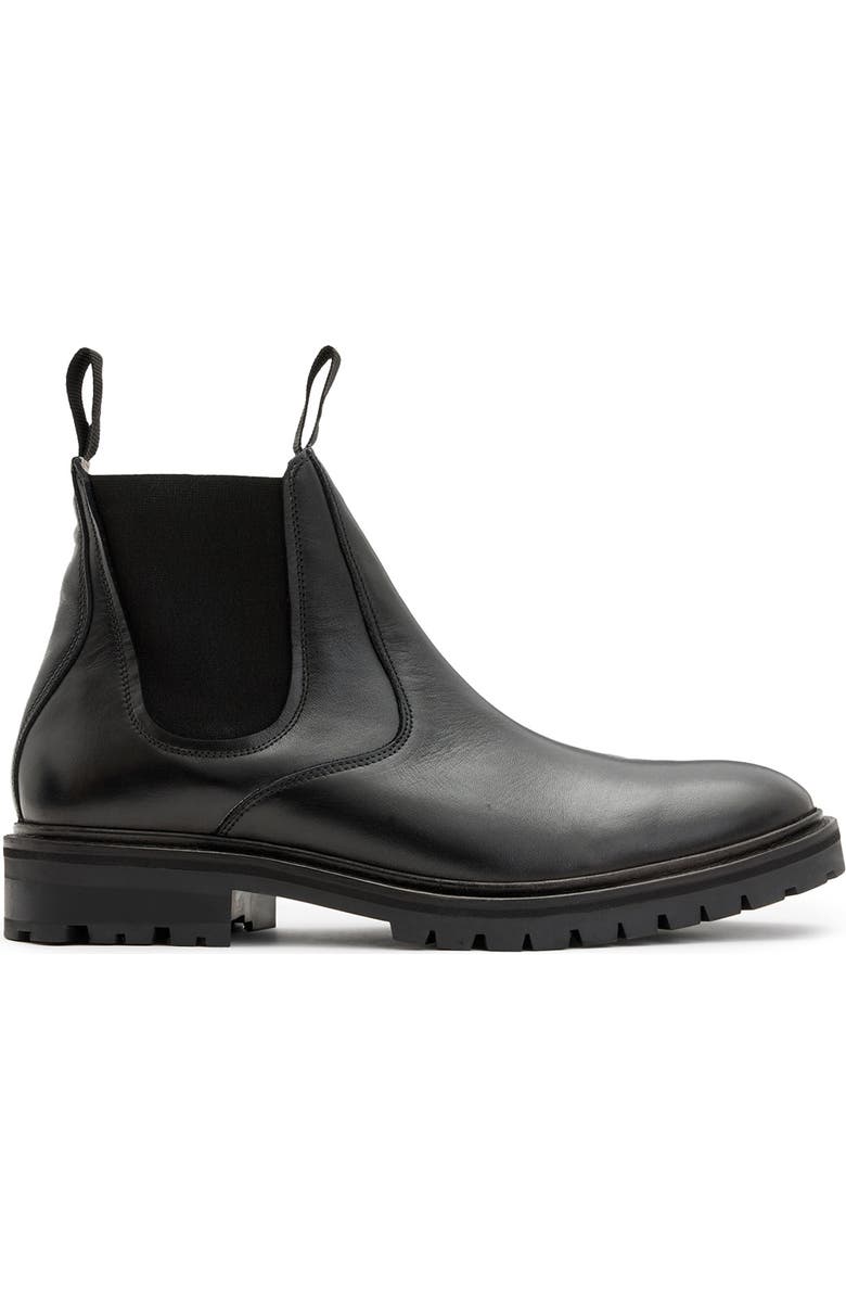 AllSaints Toby Lugged Chelsea Boot, Alternate, color,