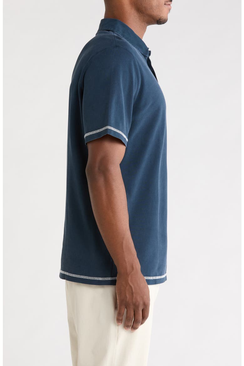 Fairway Overdye Cotton Golf Polo, Alternate, color, BLUEBERRY