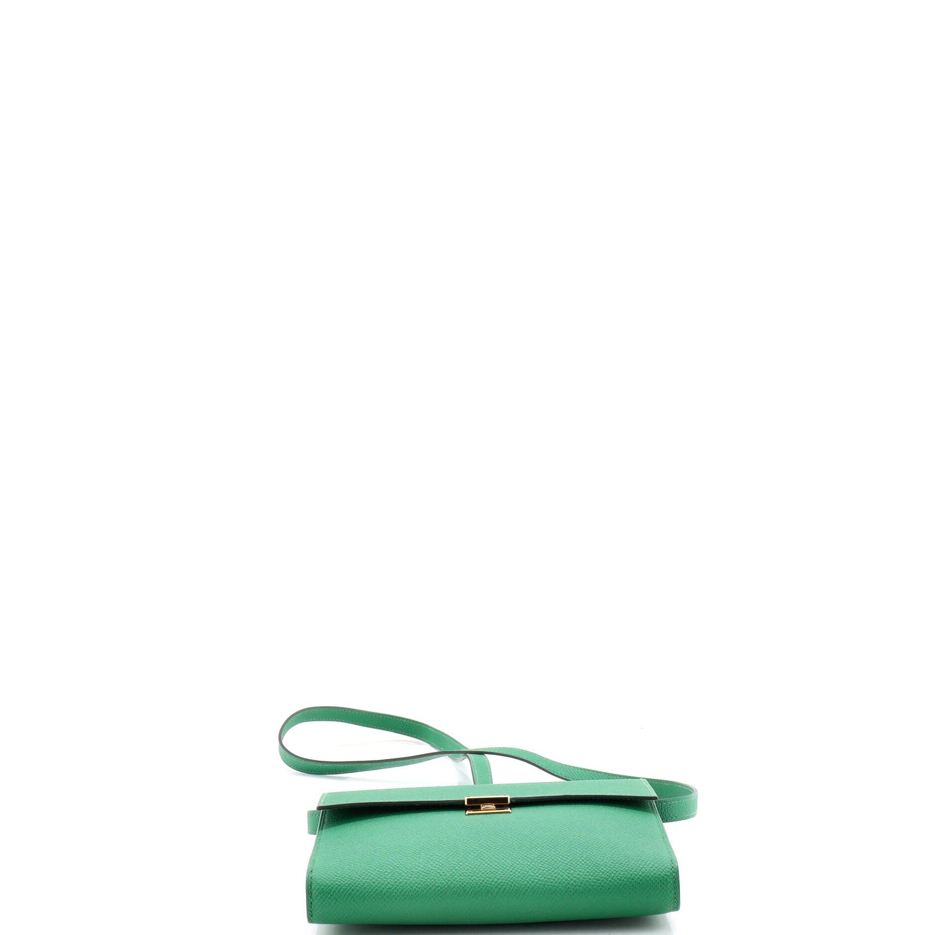 Clic Wallet on Strap Epsom 16, Alternate, color, Green