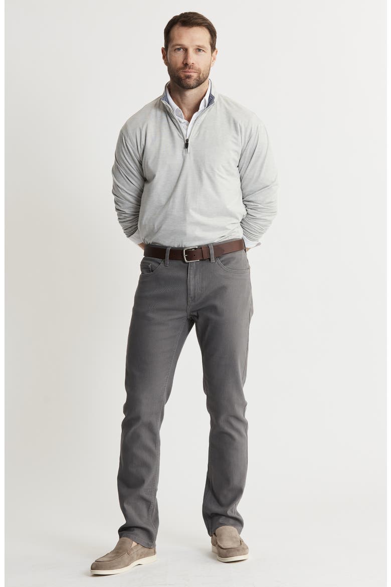 Bowery Straight Leg Denim Pants, Alternate, color, GREY