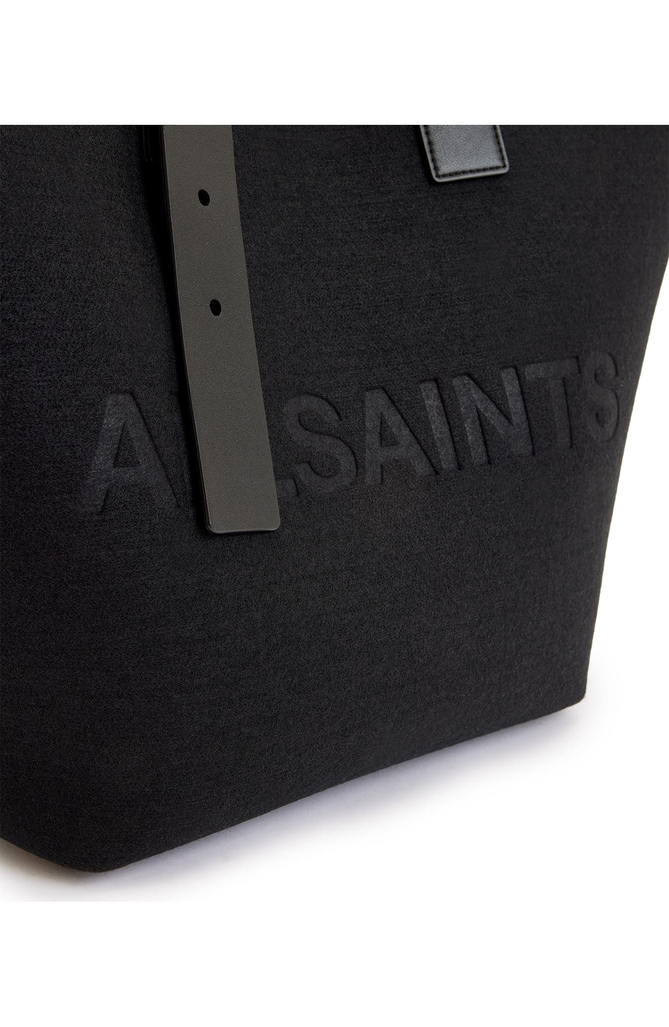 AllSaints Anik Felt Tote, Alternate, color, 