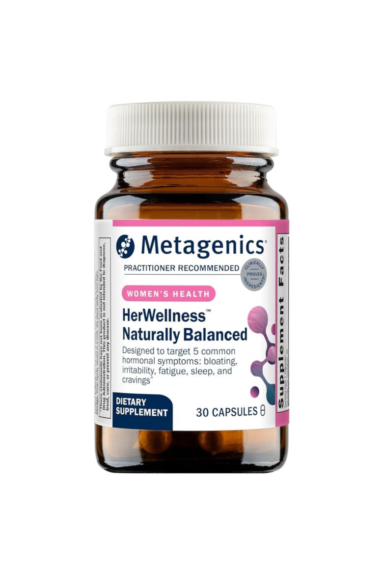 Balanced Hormone Support Women's Wellness Capsules 30 Capsules, Main, color, None