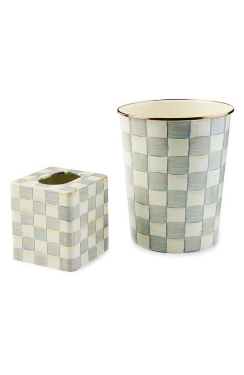 Sterling Check 2-Piece Bath Set