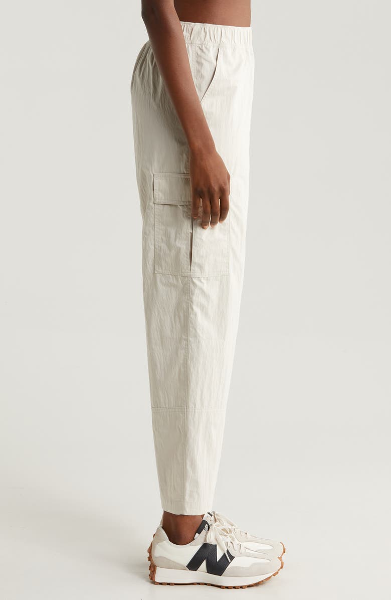 Zella Boundless Cargo Ankle Pants, Alternate, color, Grey Moonbeam