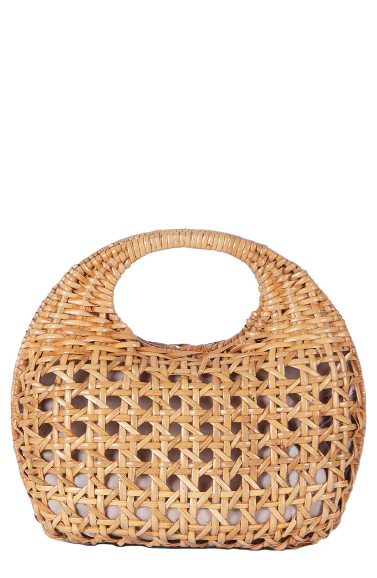 Jelavu Aidan Rattan Convertible Crossbody Bag, Main, color, Natural