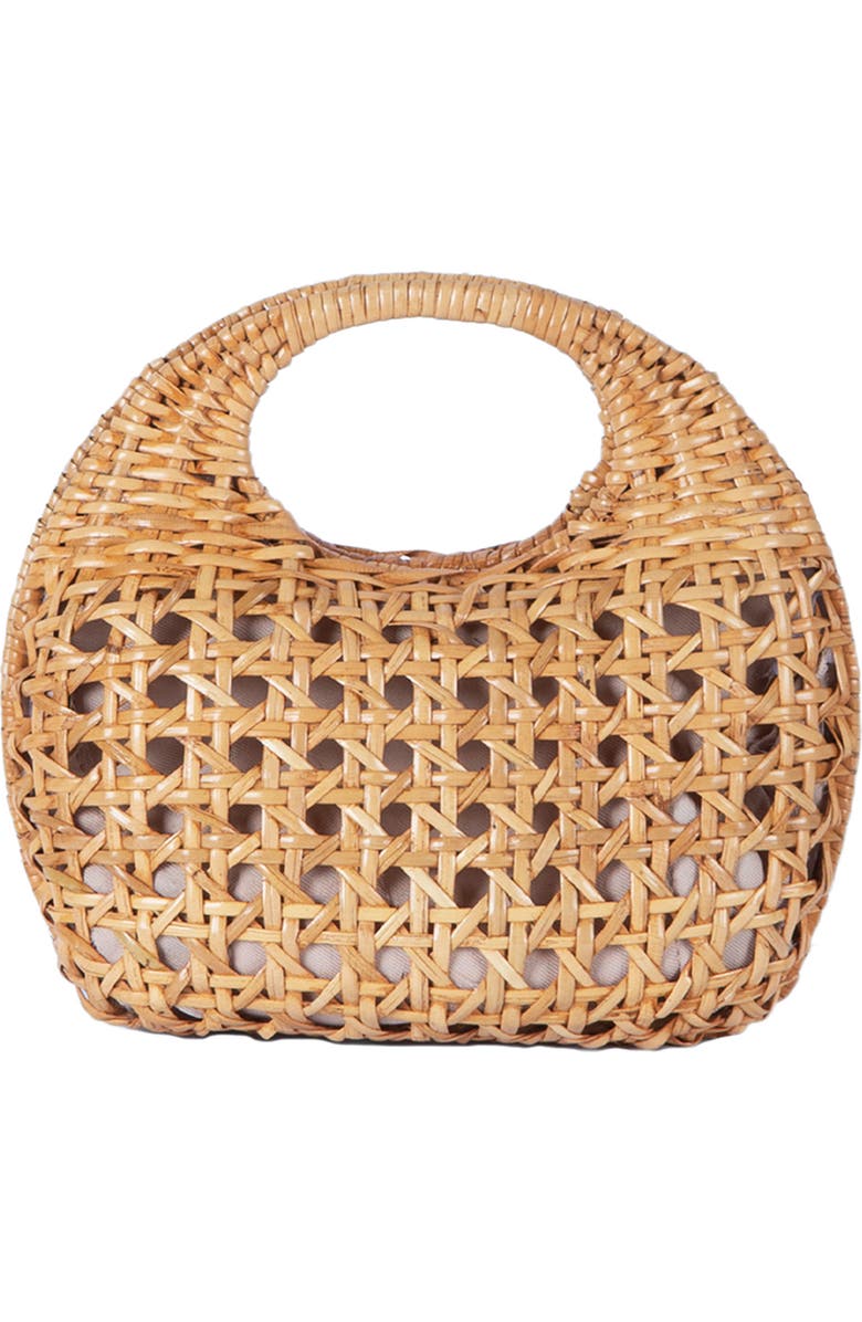 Jelavu Aidan Rattan Convertible Crossbody Bag, Main, color, Natural