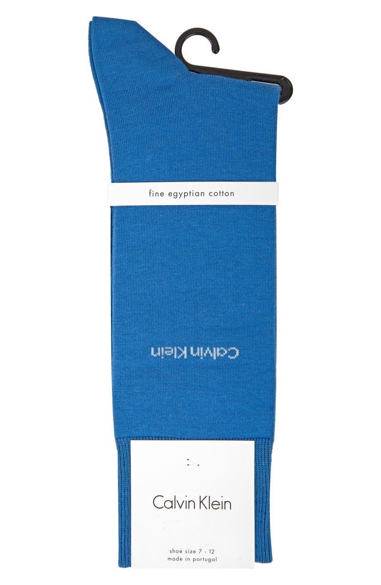 Calvin Klein Giza Crew Socks, Alternate, color,