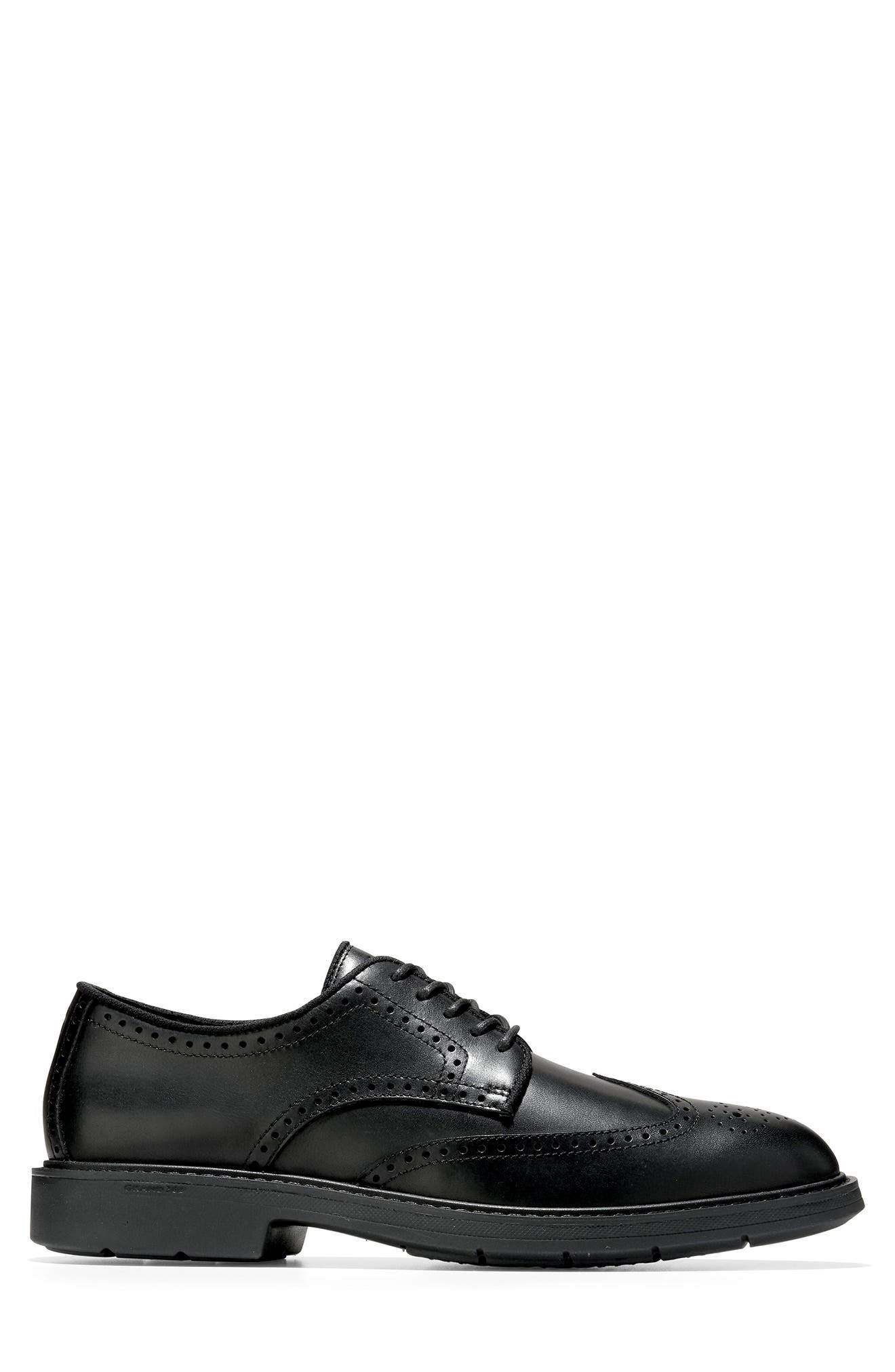 Cole Haan Goto Leather Wingtip Derby, Alternate, color, 