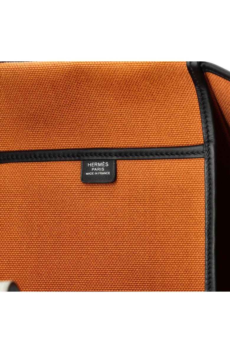 Pre-Owned Hermes Etriviere Pocket Tote Toile and Leather 27, Alternate, color, Cuivre