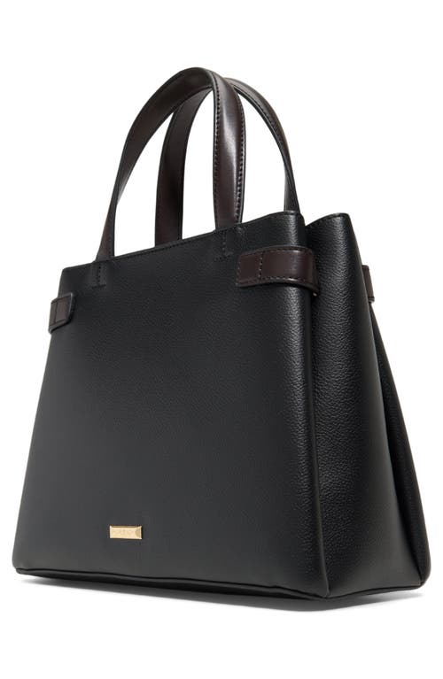 Aldo Ebaeclya Faux Leather Satchel In Black