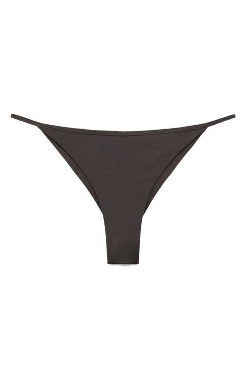Mango Bikini Bottoms In Black
