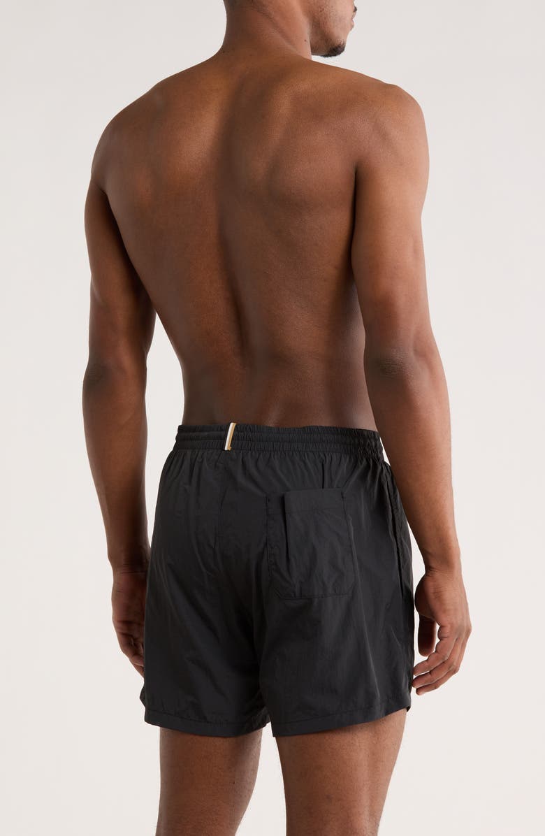 BOSS Octopus Swim Shorts, Alternate, color, Black