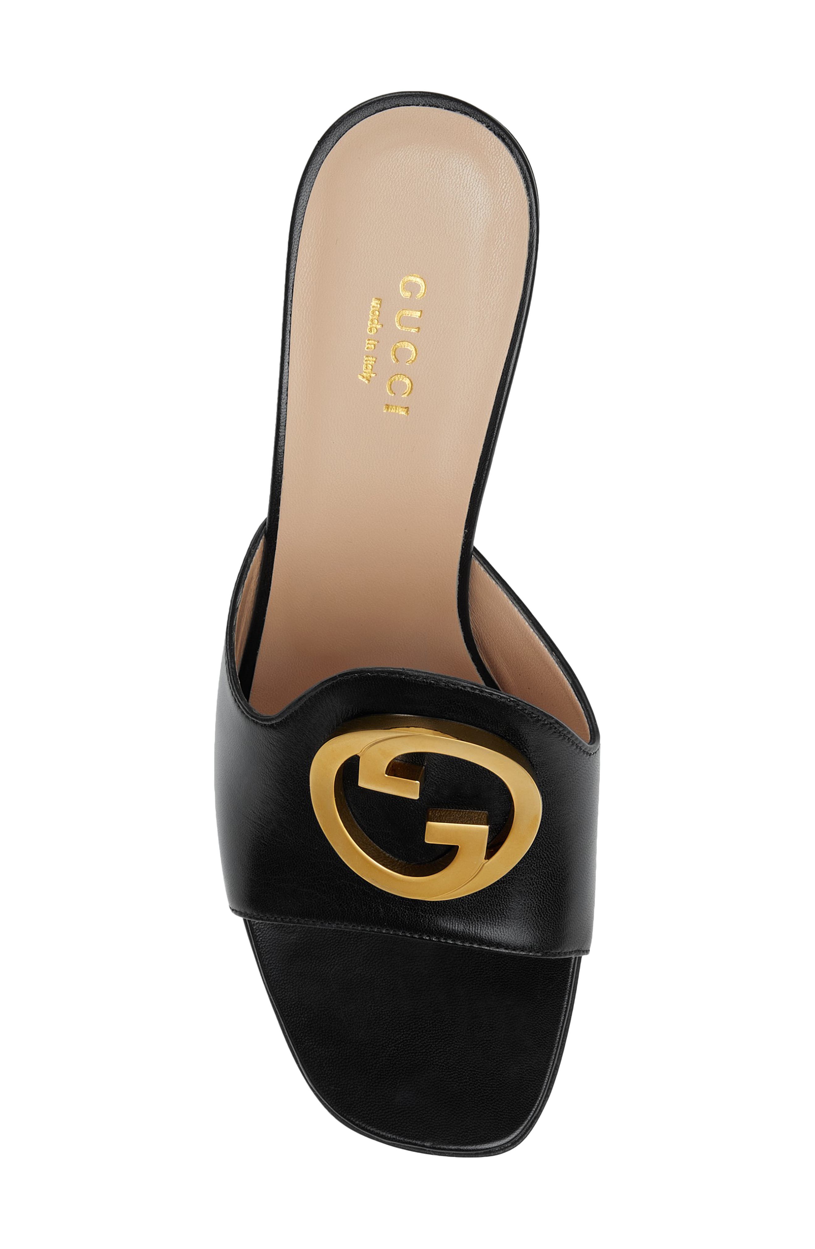 Gucci Blondie Slide Sandal, Alternate, color, 