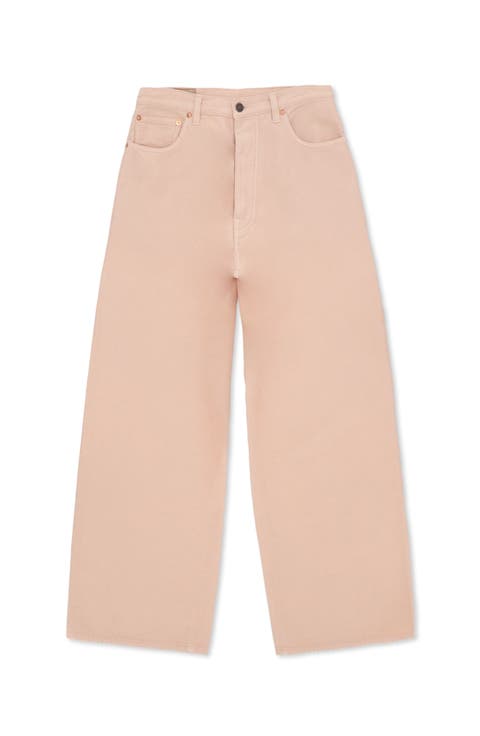 Jaron Wide Leg Wool Trousers