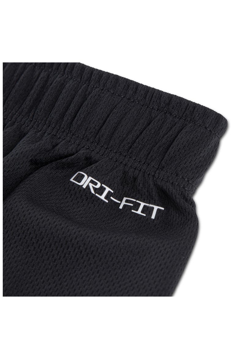Kids' Dri-FIT T-Shirt, Tank & Shorts Set, Alternate, color, BLACK