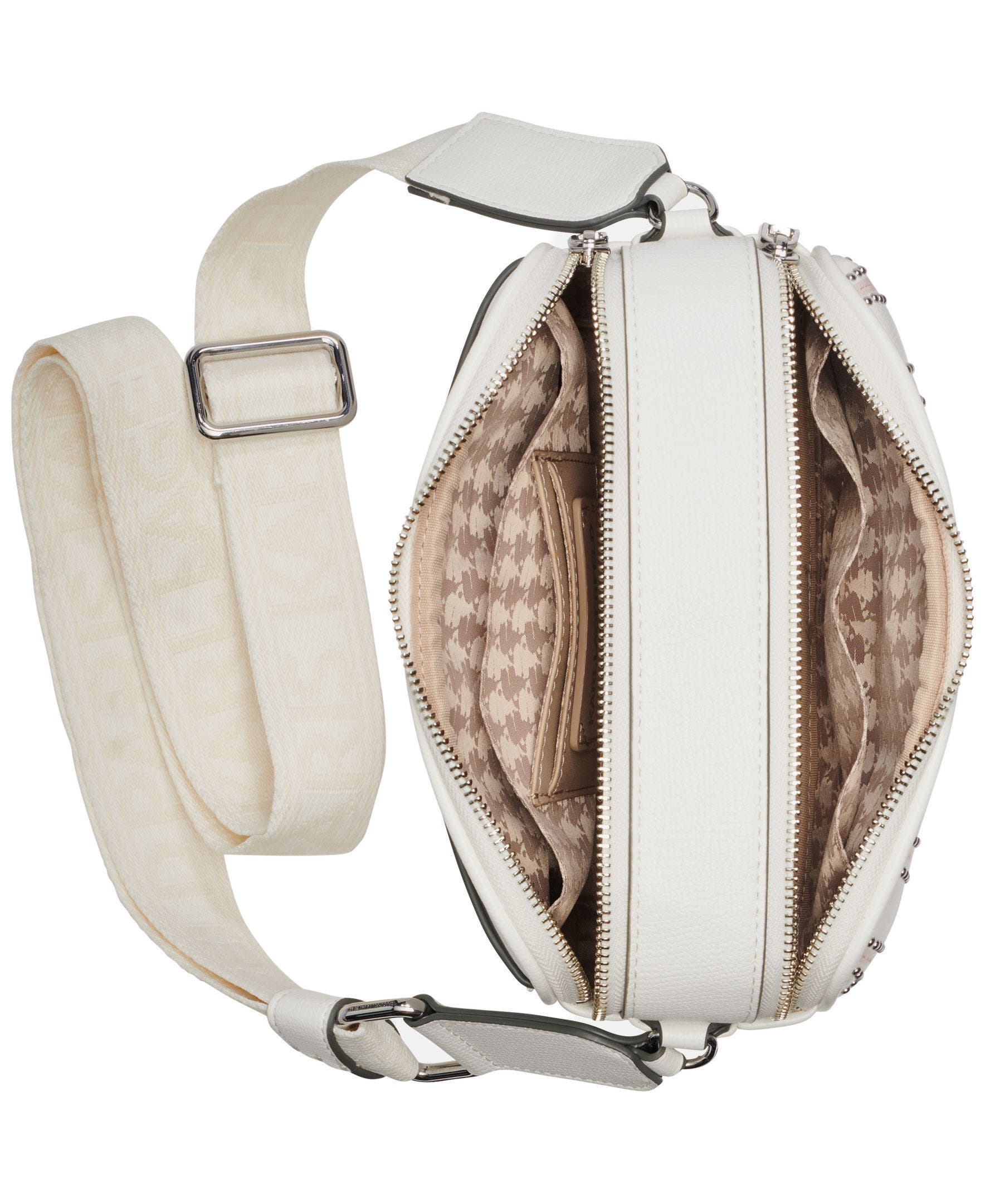 KARL LAGERFELD PARIS Maybelle Crossbody, Alternate, color, White Multi