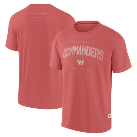 Men's Fanatics Red Washington Commanders Elements Weathered Tonal Future Ground T-Shirt
