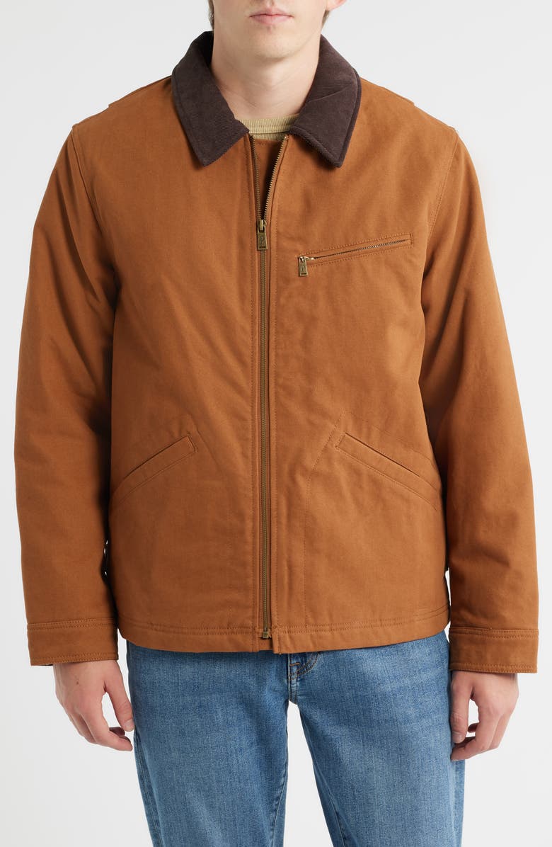 Pendleton Tahoma Canvas Trucker Jacket, Alternate, color, Whiskey