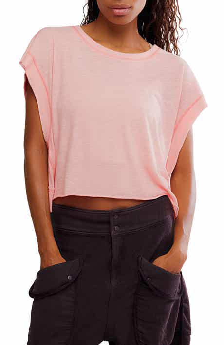 Free People FP Movement My Tee Time Open Back T-Shirt