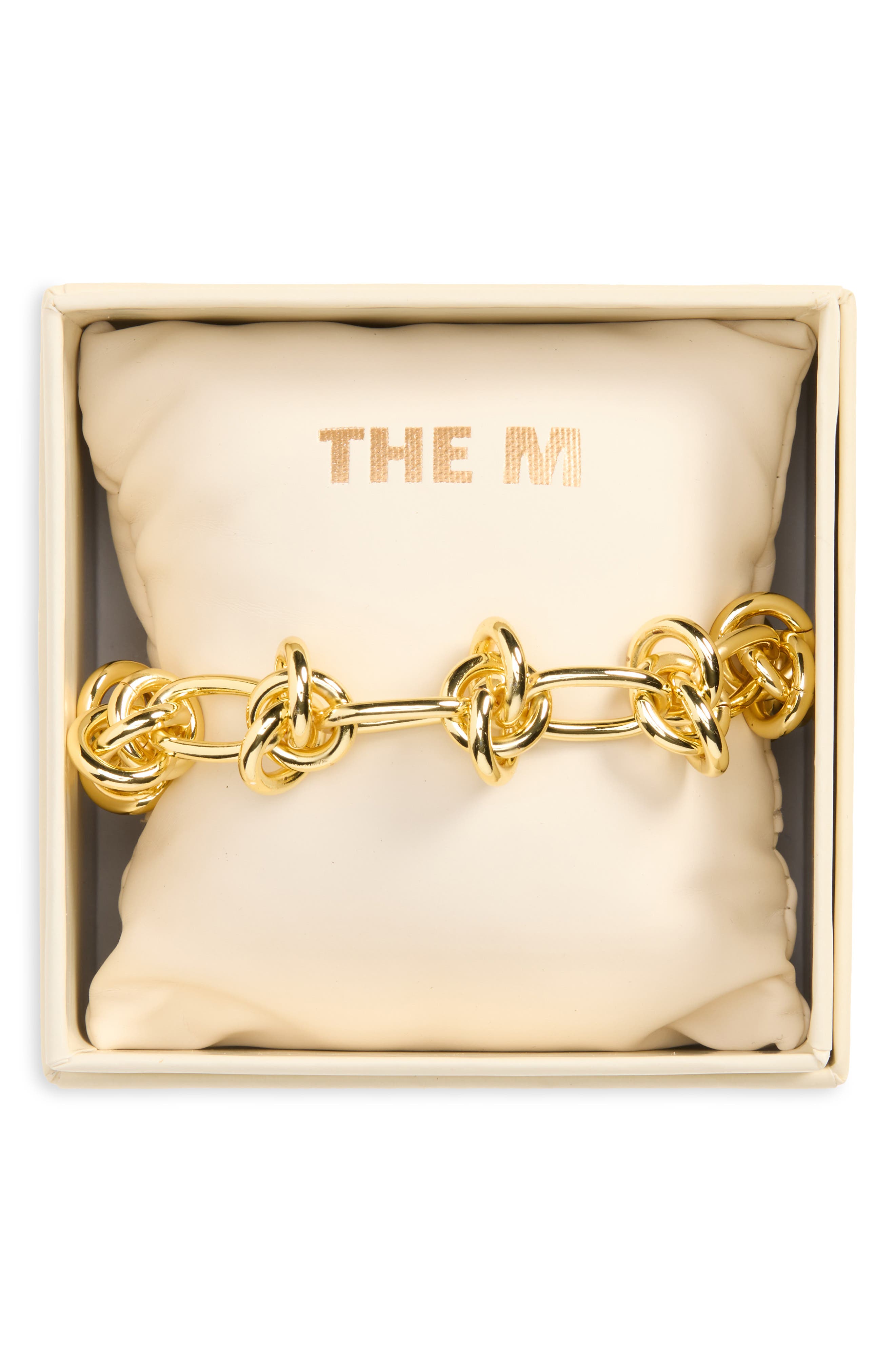 Knotted Link Bracelet