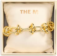 The M Jewelers Knotted Link Bracelet