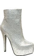 LADY COUTURE Desire Rhinestone Platform Bootie