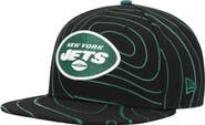 New Era Men's New Era  Black New York Jets Geo 59FIFTY Fitted Hat