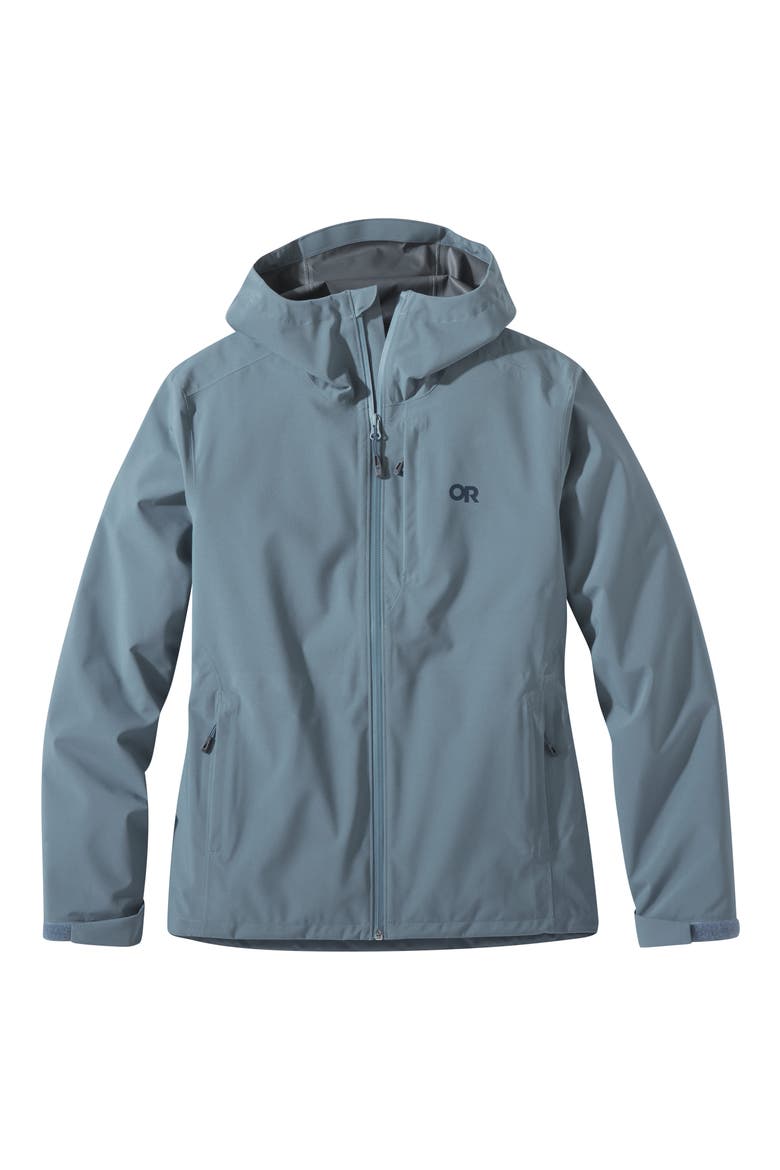 Dryline Rain Jacket, Main, color, NIMBUS